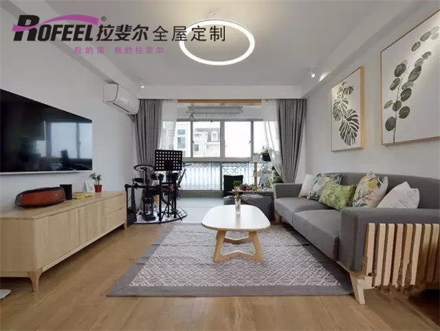 拉斐（fěi）爾衣櫃 | 83㎡小戶型超強收納，簡約卻不簡單！