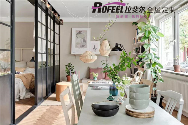 神马电影网全屋定製|45㎡ 宜家風小公寓，浪（làng）漫、溫馨！